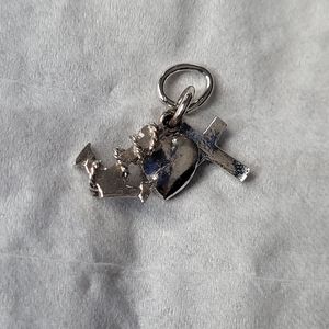 ⭐Vintage Heart, Anchor & Cross Charm⭐